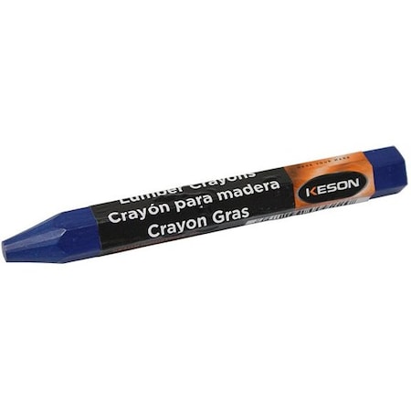 The Brush Man Lumber Crayon - Blue, Fade & Weather-Resistant, 12PK MARKING CRAYONB